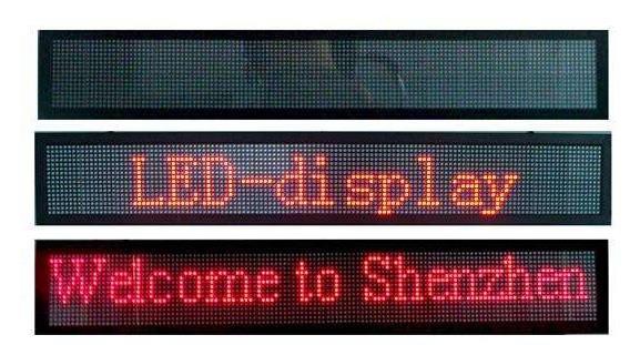 P10 DIP modul Jednofarebný Vysoký jas
